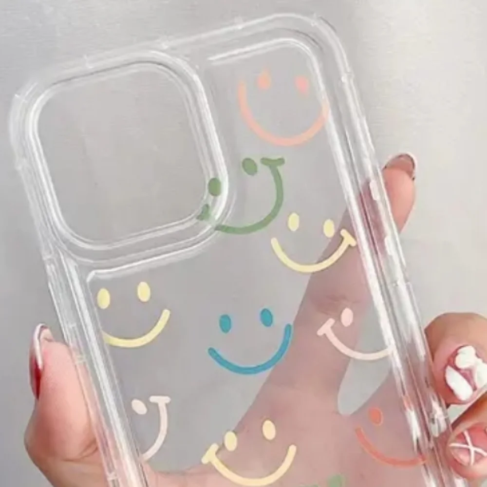 🌟Clearance🌟 new Apple IPhone 14 Pro Max Happy Face😊 Silicone Phone case